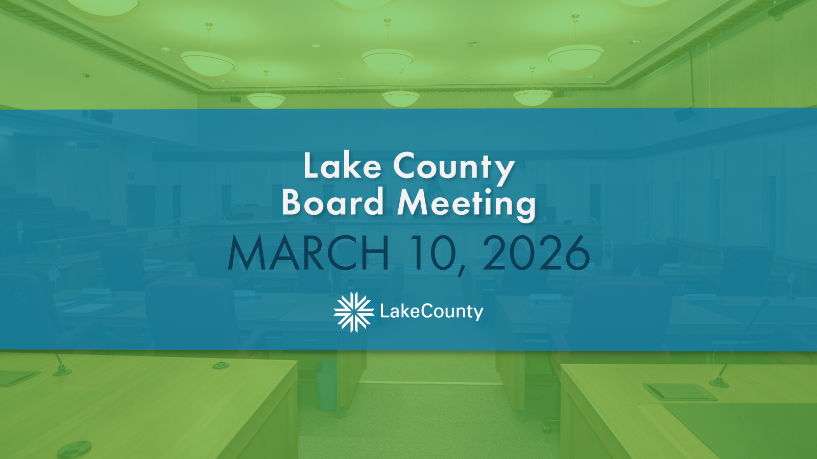 Lake County Board Meeting - March 10, 2026