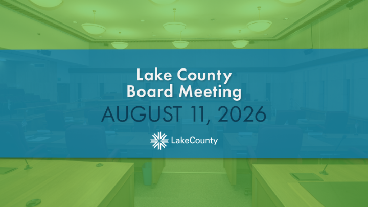 Lake County Board Meeting - August 11, 2026